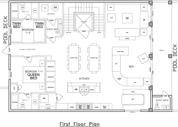 Hangout Vista By Gsvr - Roof Deck, Game Room, Theater & Pool - Prime Location Free Activities And Golf!