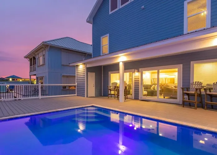 Hangout Vista By Gsvr - Roof Deck, Game Room, Theater & Pool - Prime Location Free Activities And Golf! * Gulf Shores